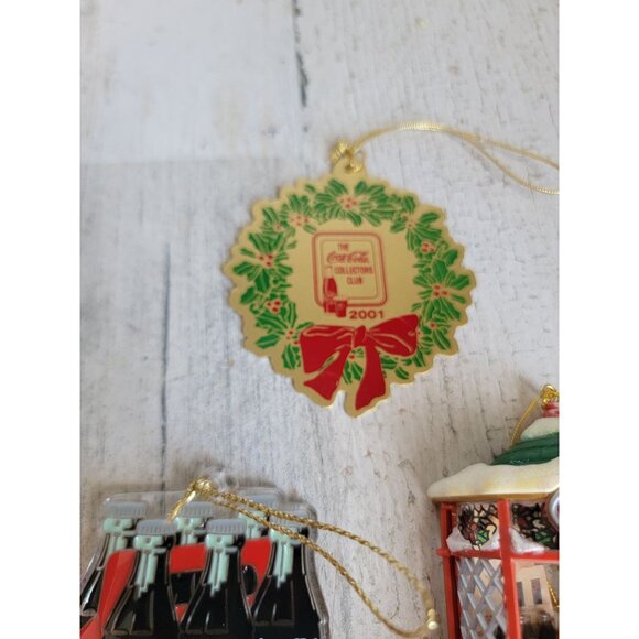 Coke bottle vintage variety Coca-Cola ornament Xmas set unique - Picture 7 of 10